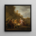 the God appearing to Abraham on the way to Shechem - Claes Cornelisz Moeyaert — framed artwork on a wall