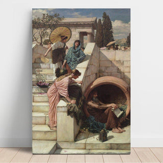 Diogenes - John William Waterhouse | Reproduction Tableau Décoration murale affiche copie