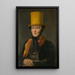 Reproduction of the painting Portrait of Johanna Dold - Dionys Ganter