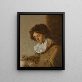 Dirck Hals - A Youth Holding A Flask.webp