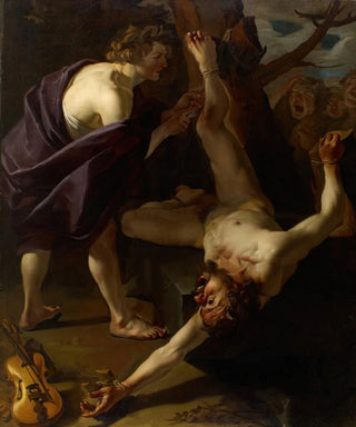 Dirck Van Baburen - Apollo Flaying Marsyas.webp