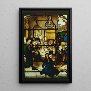 Dirk Vellert - Esther before Ahasuerus.webp