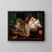 Albtraum - Ditlev Blunck — gerahmtes Bild an der Wand