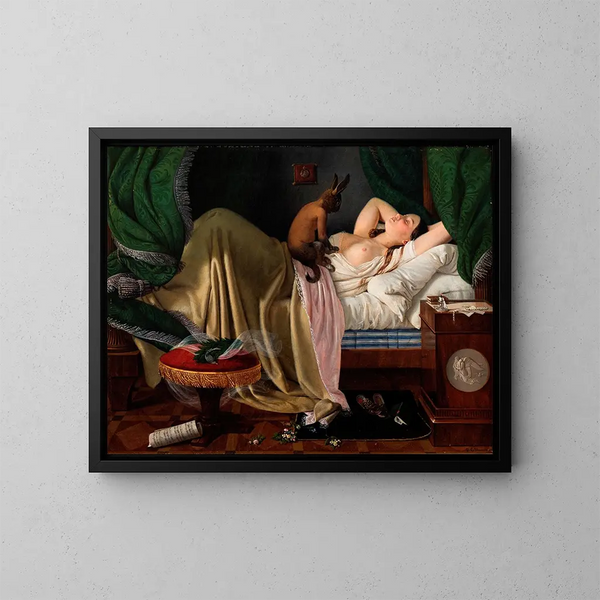 Albtraum - Ditlev Blunck — gerahmtes Bild an der Wand