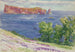 Scene di Spiaggia con Alberi e Scogliera - Dodge MacKnight — vista dell’opera