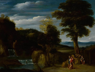 Domenichino - Landscape with a Hermit.webp