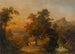 Paesaggio al tramonto - Domenico Bresolin — vista dell’opera