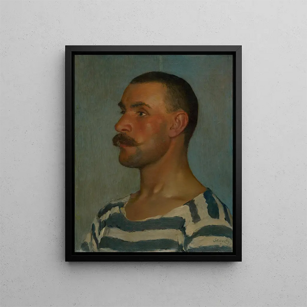 Dominik Skuteck - Head Study of a Gondolier.webp