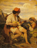 Un pescatore napoletano - Dominique Louis Papety — vista dell’opera