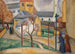 Rue de Village Parfois en Hiver - Dora Bromberger — Ansicht des Kunstwerks