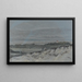 Rivage con dune di sabbia - Dr Thomas Monro — quadro incorniciato alla parete