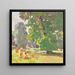 del Prater viennese II Giorno d'estate - Carl Moll — quadro incorniciato alla parete