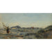 Reproduction of the painting Dunkerque painting. A shrimp fisherwoman by Jean-Baptiste-Camille Corot
