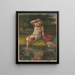 Parmi les lys - Ep L Restein — framed artwork on a wall