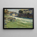 Le Rhin à Laufenburg - E Augusto Lovatti — gerahmtes Bild an der Wand