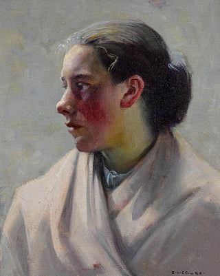 Eanger Irving Couse - Portrait of a young woman.webp