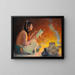 Il fabbricante di faretre - Eanger Irving Couse — quadro incorniciato alla parete