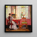 Scrittura - Gari Melchers — quadro incorniciato alla parete