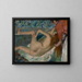 Dopo il bagno - Edgar Degas — quadro incorniciato alla parete