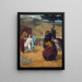 di Alexandre e Bucéfalo - Edgar Degas — quadro incorniciato alla parete