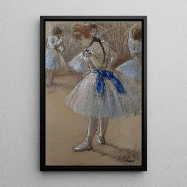 Tänzerin - Edgar Degas — gerahmtes Bild an der Wand