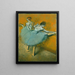 Tänzer an der Stange - Edgar Degas — gerahmtes Bild an der Wand