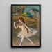 Tänzerin - Edgar Degas — gerahmtes Bild an der Wand