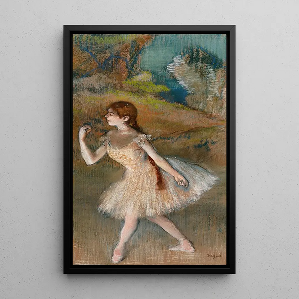 Tänzerin - Edgar Degas — gerahmtes Bild an der Wand