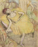 Tänzerin in Ruhe - Edgar Degas — Ansicht des Kunstwerks