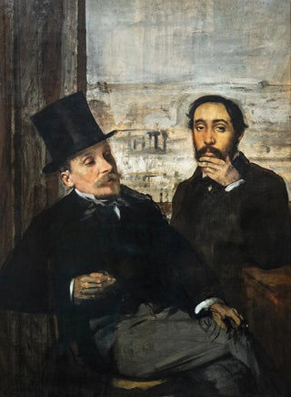 Edgar Degas - Degas and variste de Valernes.webp