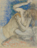 Frau bei ihrer Toilette - Edgar Degas — Ansicht des Kunstwerks