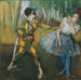 Harlequin e Colombina - Edgar Degas — vista dell’opera