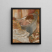 Le Bain Femme dans sa baignoire - Edgar Degas — quadro incorniciato alla parete