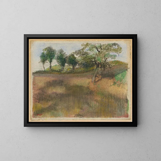 Edgar Degas - Ploughed Field Bordered by Trees.webp