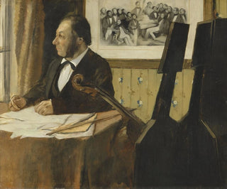 Edgar Degas - The Cellist Pilet.webp