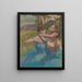 Tre ballerine - Edgar Degas — quadro incorniciato alla parete