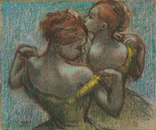 Edgar Degas - Two Dancers Halflength.webp