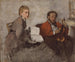 Violoniste e giovane donna - Edgar Degas — vista dell’opera