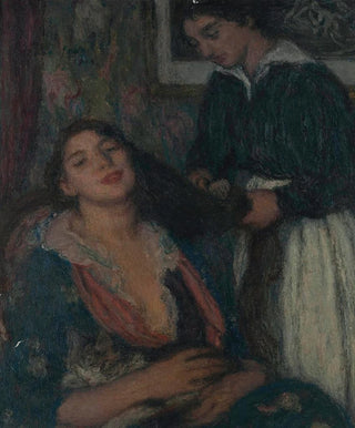 Edmond Francois AmanJean - La coiffure.webp