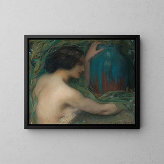 Edmond Francois AmanJean - Woman With Eucalyptus.webp
