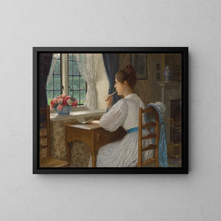 Edmund Blair Leighton - Straying Thoughts.webp