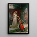 Riproduzione del dipinto L'Accolade - Edmund Blair Leighton
