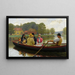 Le Bac - Edmund Blair Leighton — quadro incorniciato alla parete