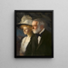 Henry Clay e Helen Frick - Edmund Charles Tarbell — quadro incorniciato alla parete