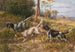 English setters in a field - Edmund Henry Osthaus — artwork view