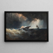 Filey Brigg - Edmund John Niemann — framed artwork on a wall
