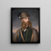 L'empereur François-Joseph im Jagdkostüm von Ischl - Edmund Mahlknecht — gerahmtes Bild an der Wand
