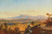 Vista delle colline sabine vicino a Roma - Edmund Von Wrndle — vista dell’opera