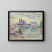 Vista di Parigi, Notre-Dame - Édouard-Jean Dambourgez — quadro incorniciato alla parete