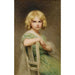 Portrait d'Eva, fille du peintre - Édouard Cabane — Ansicht des Kunstwerks